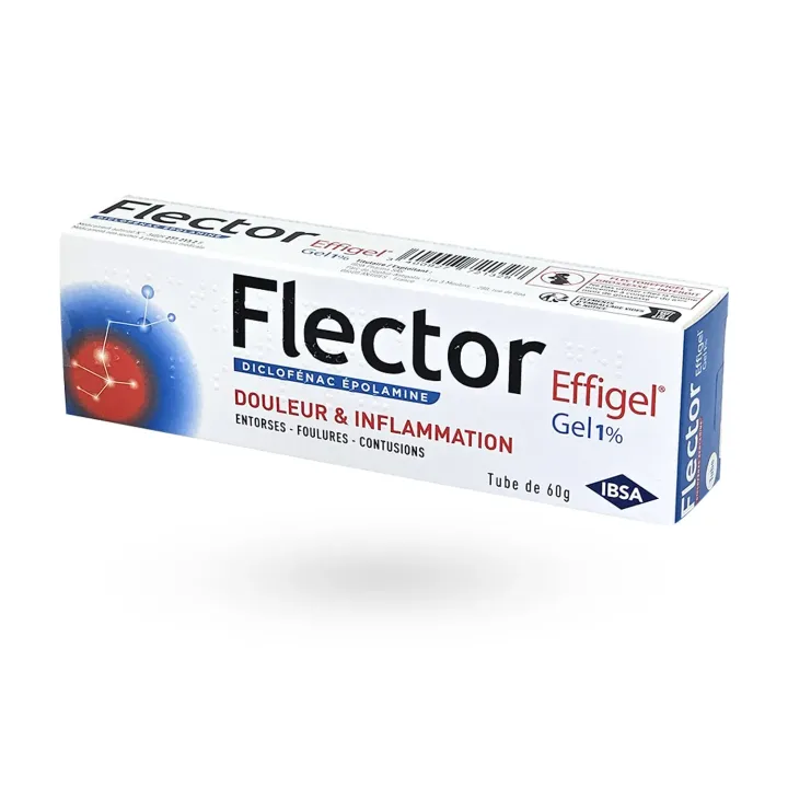 Flector Effigel gel 1 % - Foulures, entorses et contusions | Pharmacie en ligne