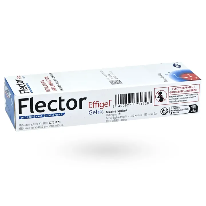 Flector Effigel gel 1 % - Foulures, entorses et contusions | Pharmacie en ligne