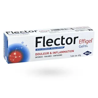 Flector Effigel Gel 1% diclofénac épolamine | Douleur & inflammation 60 g