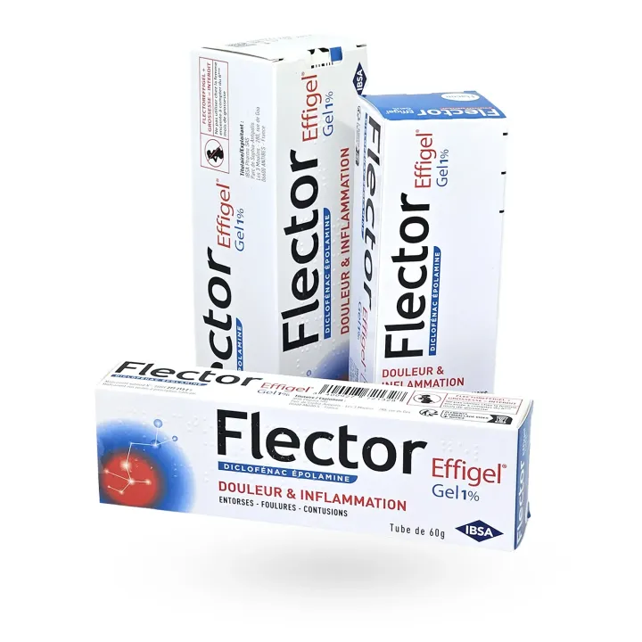 Flector Effigel Gel 1% diclofénac épolamine | Douleur & inflammation