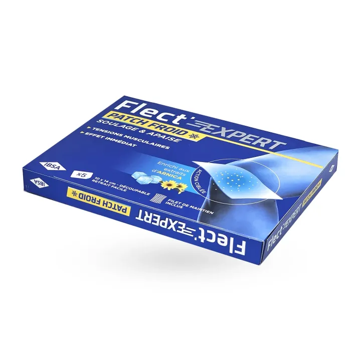 Flect’Expert Patch Froid - Patch effet froid après choc ou coup | Pharmacie en ligne