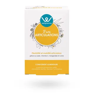 Favea Articulations Wellpharma flexibilité & mobilité articulaires 60 gélules