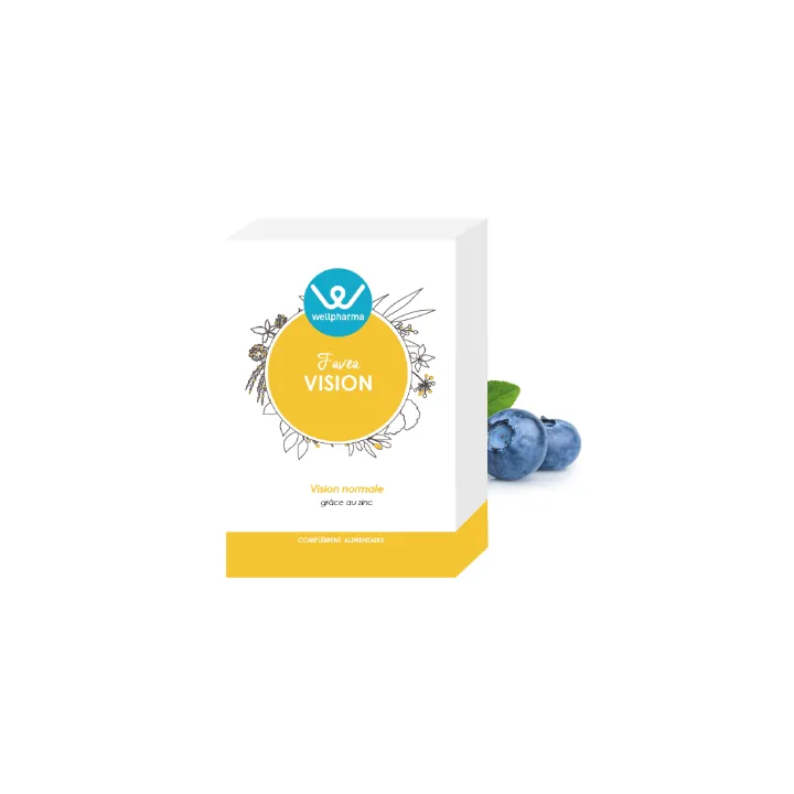 Favea Vision Wellpharma 60 gélules – Vision normale | Pharmacie en ligne