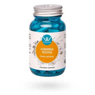 Complément alimentaire Ginseng rouge Wellpharma 60 gélules
