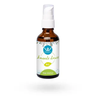 Huile végétale Amande douce BIO 50 ml Wellpharma