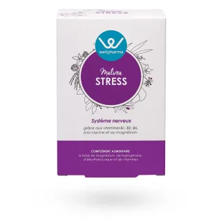Malvea Stress Wellpharma système nerveux 60 gélules