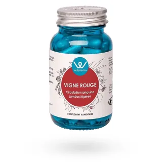 Complément alimentaire Vigne rouge Wellpharma 90 gélules