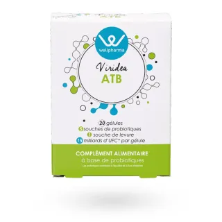 Viridea ATB Wellpharma 20 gélules
