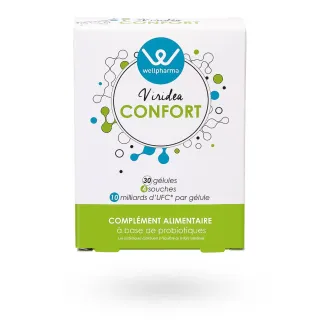 Viridea Confort Wellpharma 30 gélules