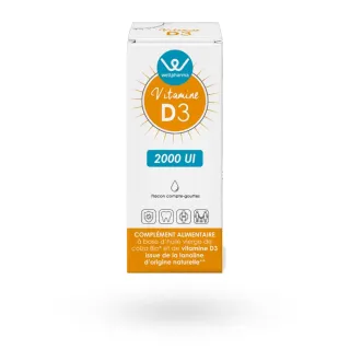 Vitamine D3 2000 UI Wellpharma 20 ml