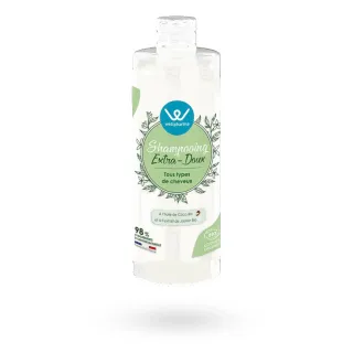 Shampooing extra-doux certifié BIO Wellpharma 400 ml