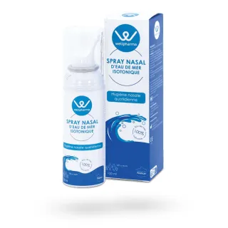 Spray nasal eau de mer isotonique Wellpharma 100 ml