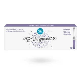 Test de grossesse Wellpharma 1 stylo