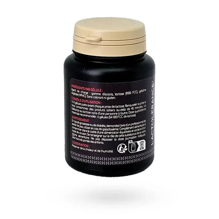 Lactolerance 9000 Lactase 144 gélules - Digestion du lactose | Pharmacie en ligne
