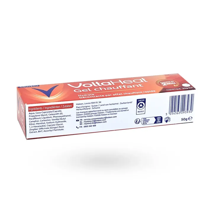 VoltaHeat gel chauffant douleurs musculaires 50 g | Pharmacie en ligne