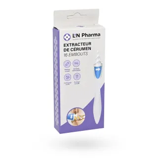 Extracteur de cérumen L2N Pharma 16 embouts