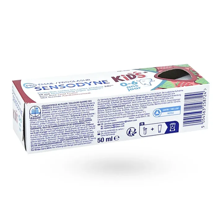 Sensodyne Kids Pro Émail dentifrice enfant 0-6 ans | Pharmacie en ligne