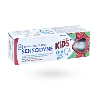 Sensodyne Kids Pro-émail dentifrice enfants 0-6 ans fraise 50 ml