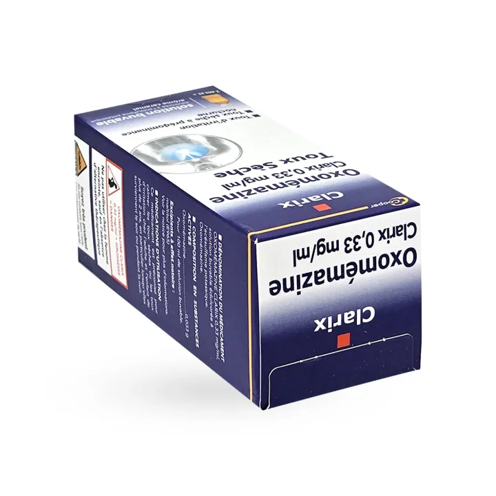 Oxomémazine Clarix 0,33 mg/ml 150 ml - Sirop toux sèche | Pharmacie en ligne