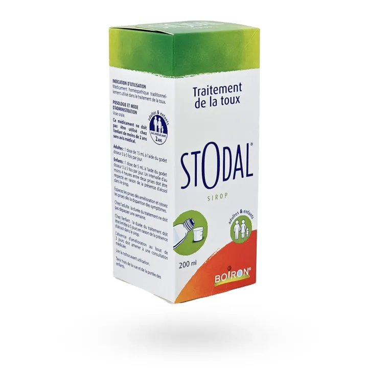 Stodal Boiron sirop contre la toux flacon de 200 ml | Pharmacie en ligne