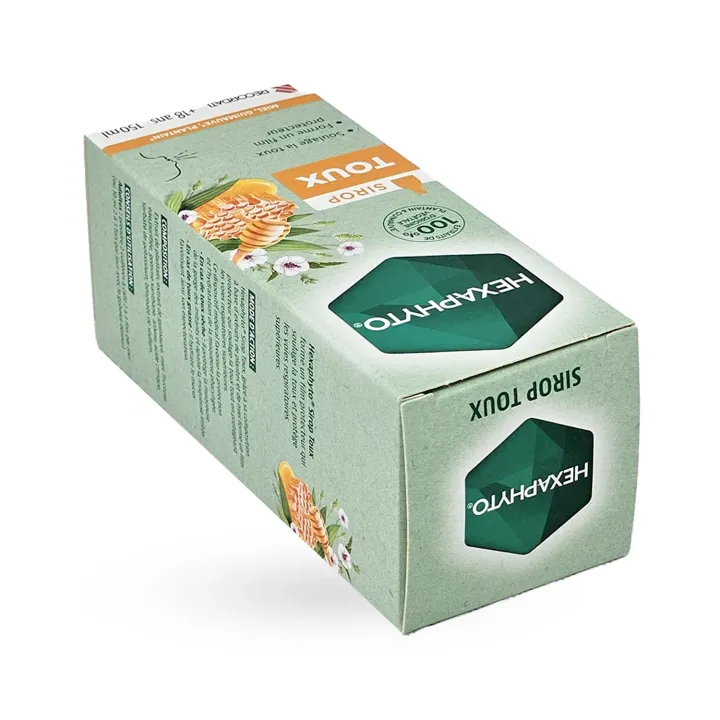 Hexaphyto sirop toux grasse ou sèche flacon 150 ml | Pharmacie en ligne
