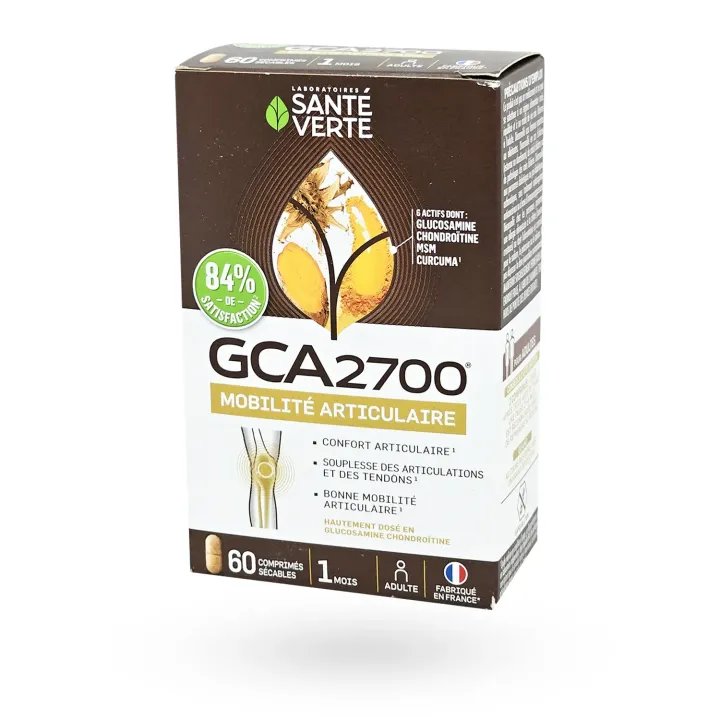 GCA 2700 mobilité articulaire boite de 60 comprimés | Pharmacie en ligne