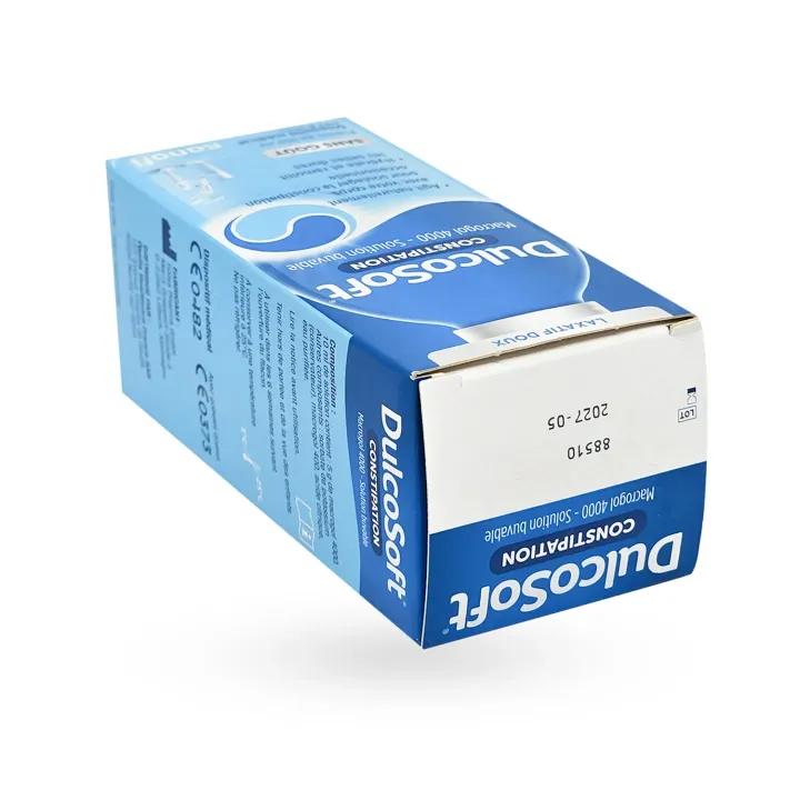 Dulcosoft constipation Macrogol 4000 laxatif sans goût 100 ml | Pharmacie en ligne