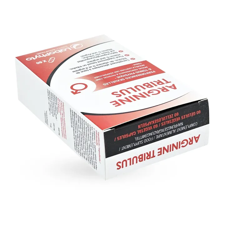 Arginine Tribulus Labophyto 60 gélules - Vitalité masculine et performances | Pharmacie en ligne