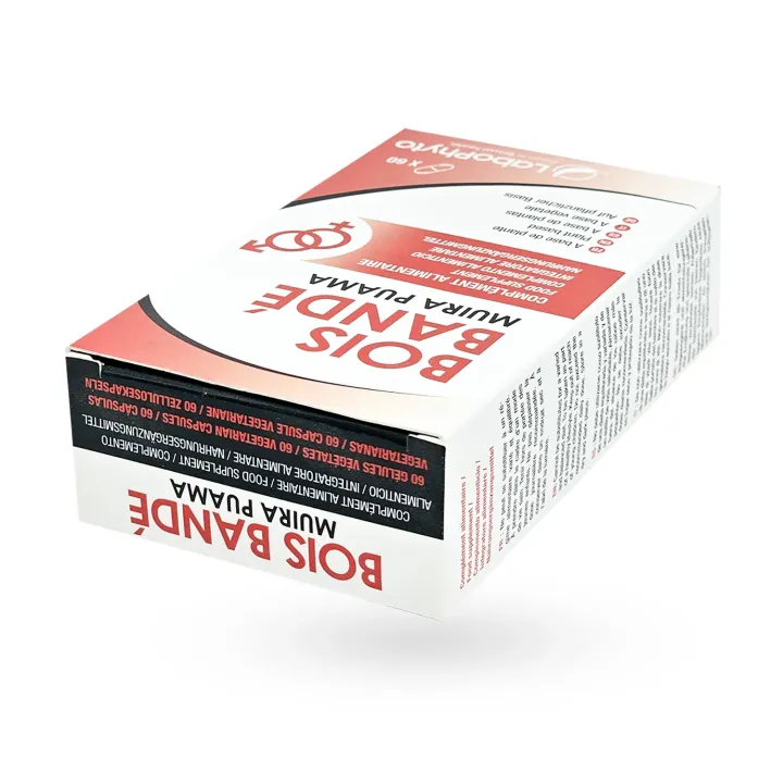 Bois Bandé Muira Puama Labophyto 60 gélules - Vitalité | Pharmacie en ligne