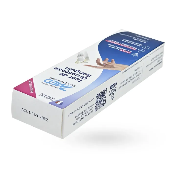 7MED Test de Grossesse Sanguin - Auto-test hCG à domicile | Pharmacie en ligne