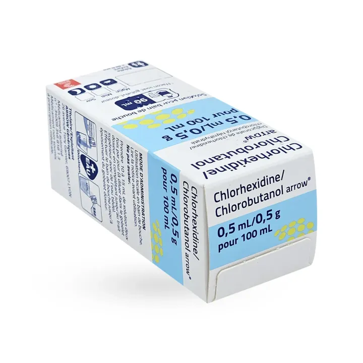 Chlorhexidine/Chlorobutanol Arrow bain de bouche 90 ml | Pharmacie en ligne