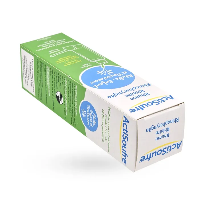 Actisoufre pulvérisation nasale/buccale 100 ml - Rhinite chronique | Pharmacie en ligne