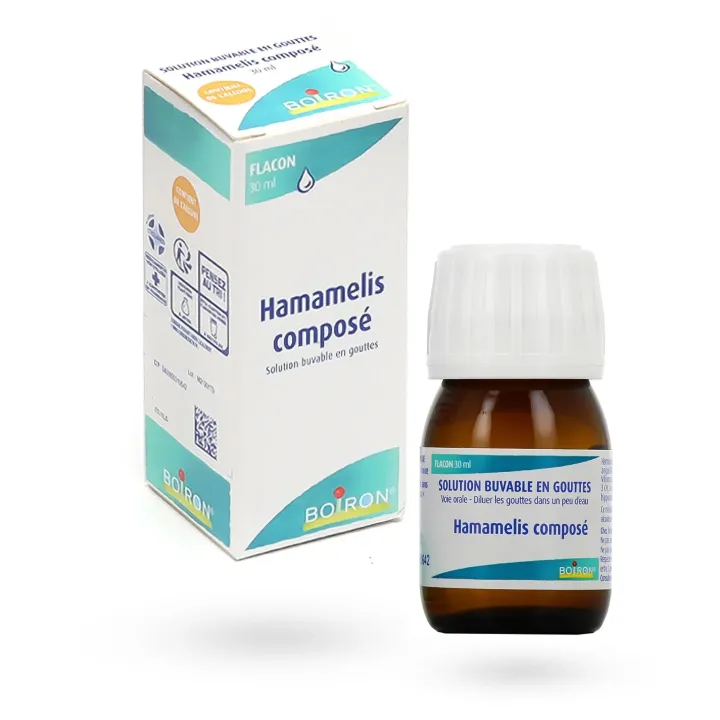 Hamamelis composé Boiron gouttes 30 ml - Troubles veineux | Pharmacie en ligne