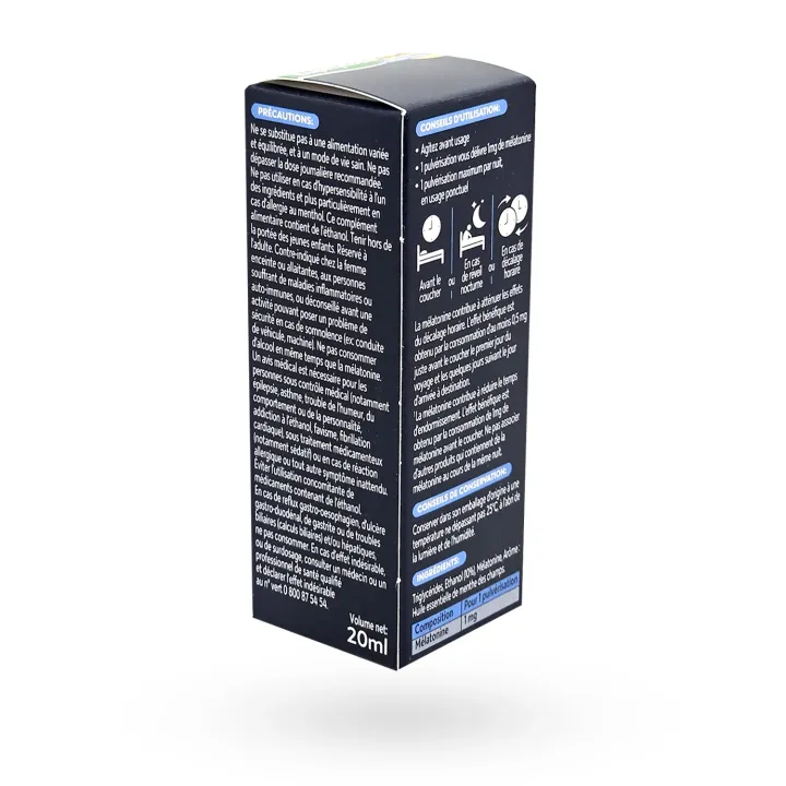 EuphytoseNuit Spray 1 mg - Endormissement rapide | Pharmacie en ligne