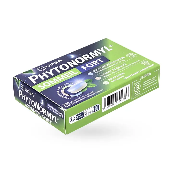 Phytonormyl Sommeil Fort UPSA 30 comprimés - Sommeil réparateur | Pharmacie en ligne