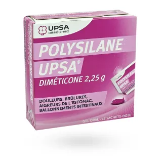 Polysilane UPSA gel oral 12 sachet-doses