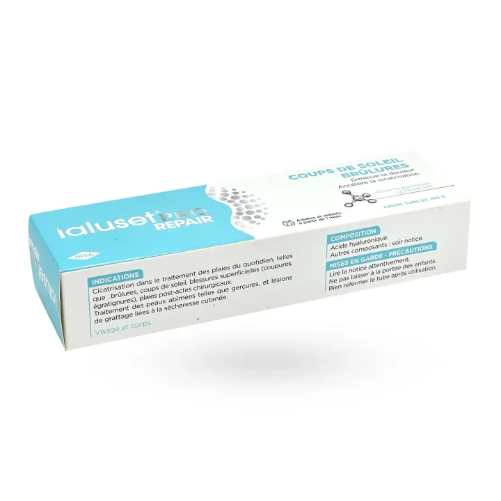 Ialuset Pro Repair crème 100 g - Cicatrisation brûlures | Pharmacie en ligne