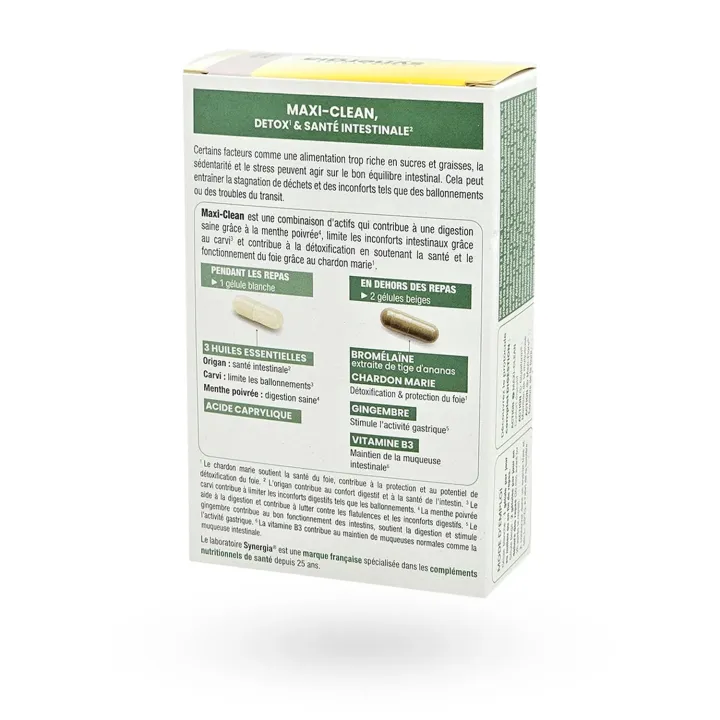 Maxi-Clean Détox & Santé Intestinale - Ballonnements et digestion | Pharmacie en ligne