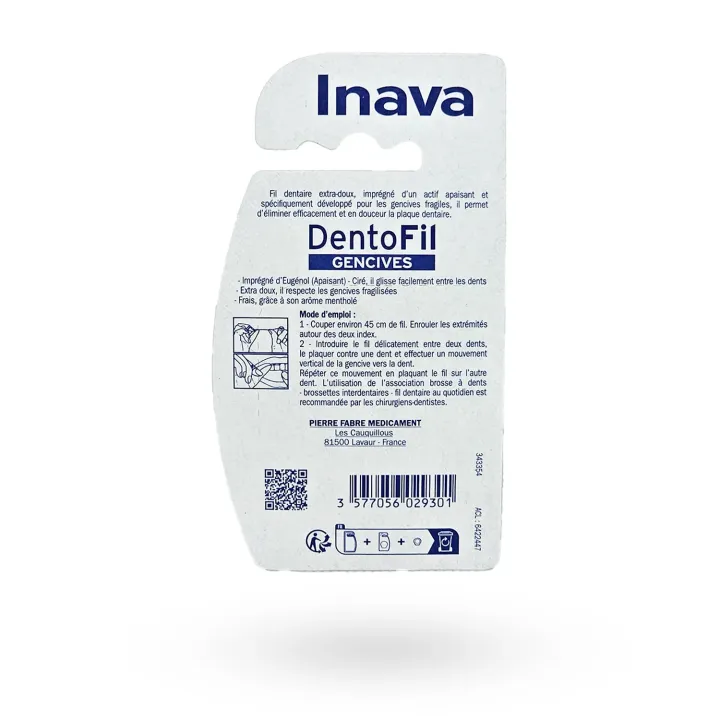 Inava DentoFil Gencives fil dentaire gencives sensibles | Pharmacie en ligne