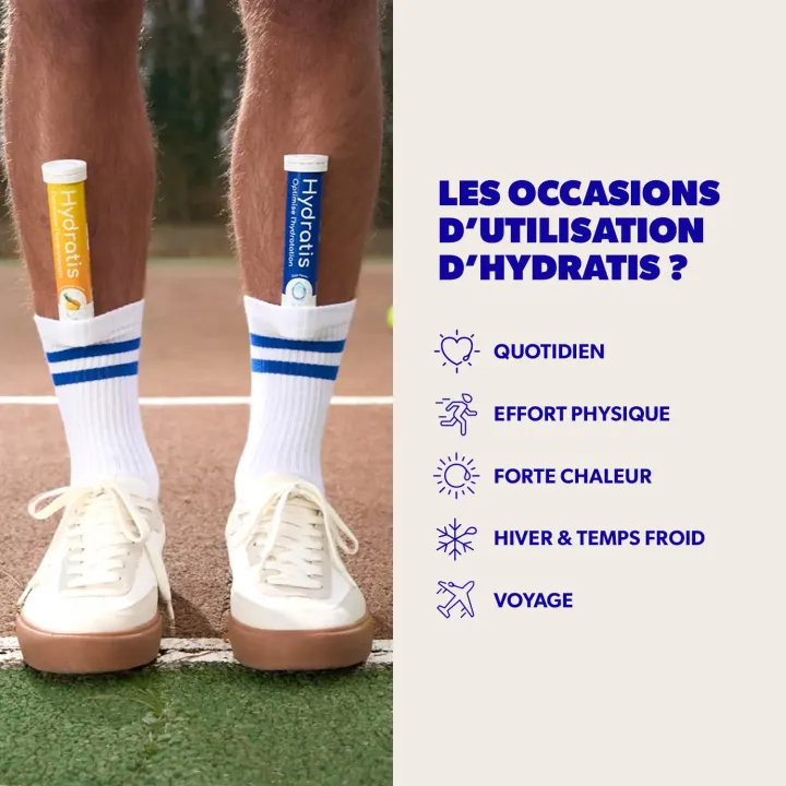 Hydratis Mangue Passion - Pastilles hydratation électrolytes | Pharmacie en ligne