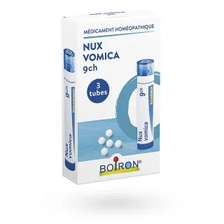 Nux vomica 9 CH Boiron 3 tubes granules