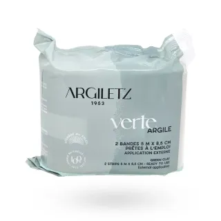 Argiletz argile verte bandes prêtes à l'emploi 2 x 5 m x 8,5 cm