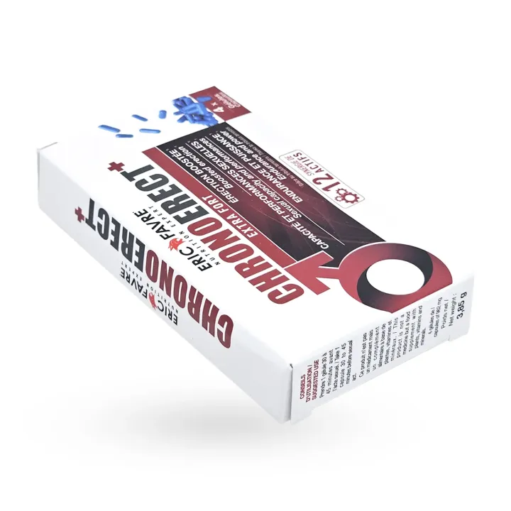 Chronoerect formule extra forte Eric Favre 4 gélules | Pharmacie en ligne