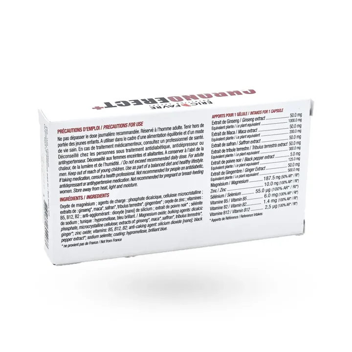Chronoerect formule extra forte Eric Favre 4 gélules | Pharmacie en ligne