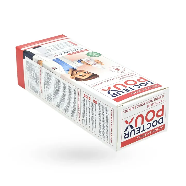 Docteur Poux Puissance 5 Spray 100 ml - Anti-poux 5 minutes | Pharmacie en ligne