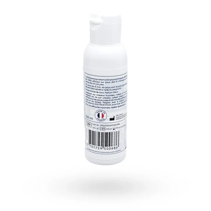 Docteur Poux Shampoing Anti-Poux Puissance 5 100 ml - Dès 3 ans | Pharmacie en ligne