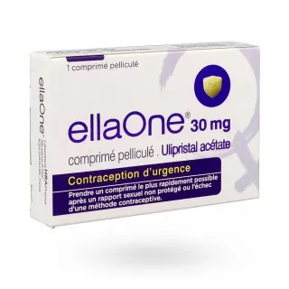EllaOne 30 mg contraception d'urgence 1 comprimé