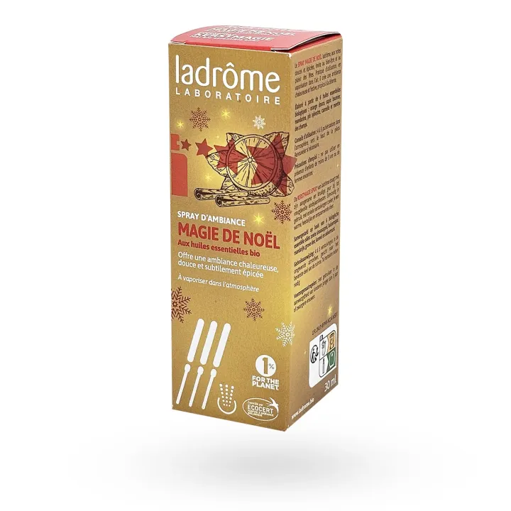 Ladrôme Magie de Noël Spray Ambiance BIO 30 ml - Huiles essentielles | Pharmacie en ligne
