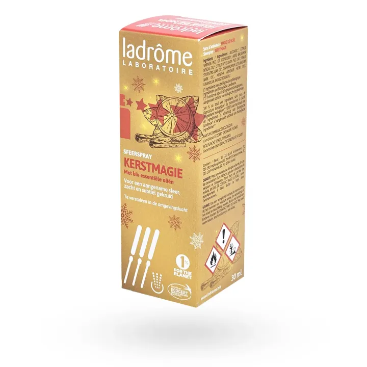 Ladrôme Magie de Noël Spray Ambiance BIO 30 ml - Huiles essentielles | Pharmacie en ligne