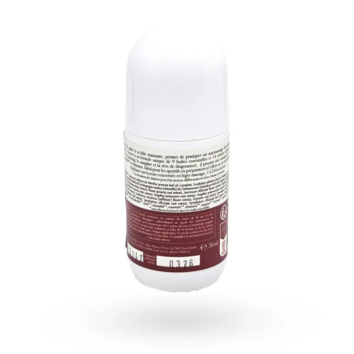Tigre de chine Rouge roll-on intense effet chaud 50 ml | Pharmacie en ligne